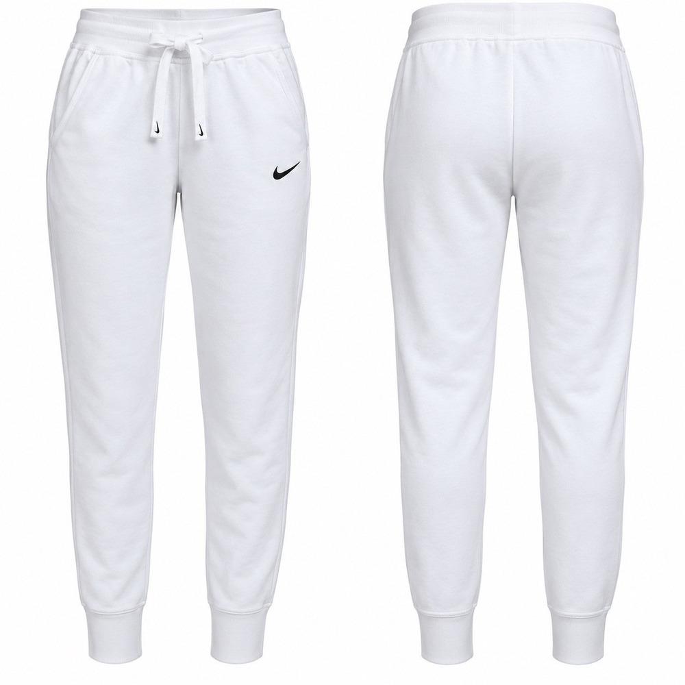 Nike Dri-FIT Get Fit Women's Training Jogger Pants White Size S CU5495-100 NWT